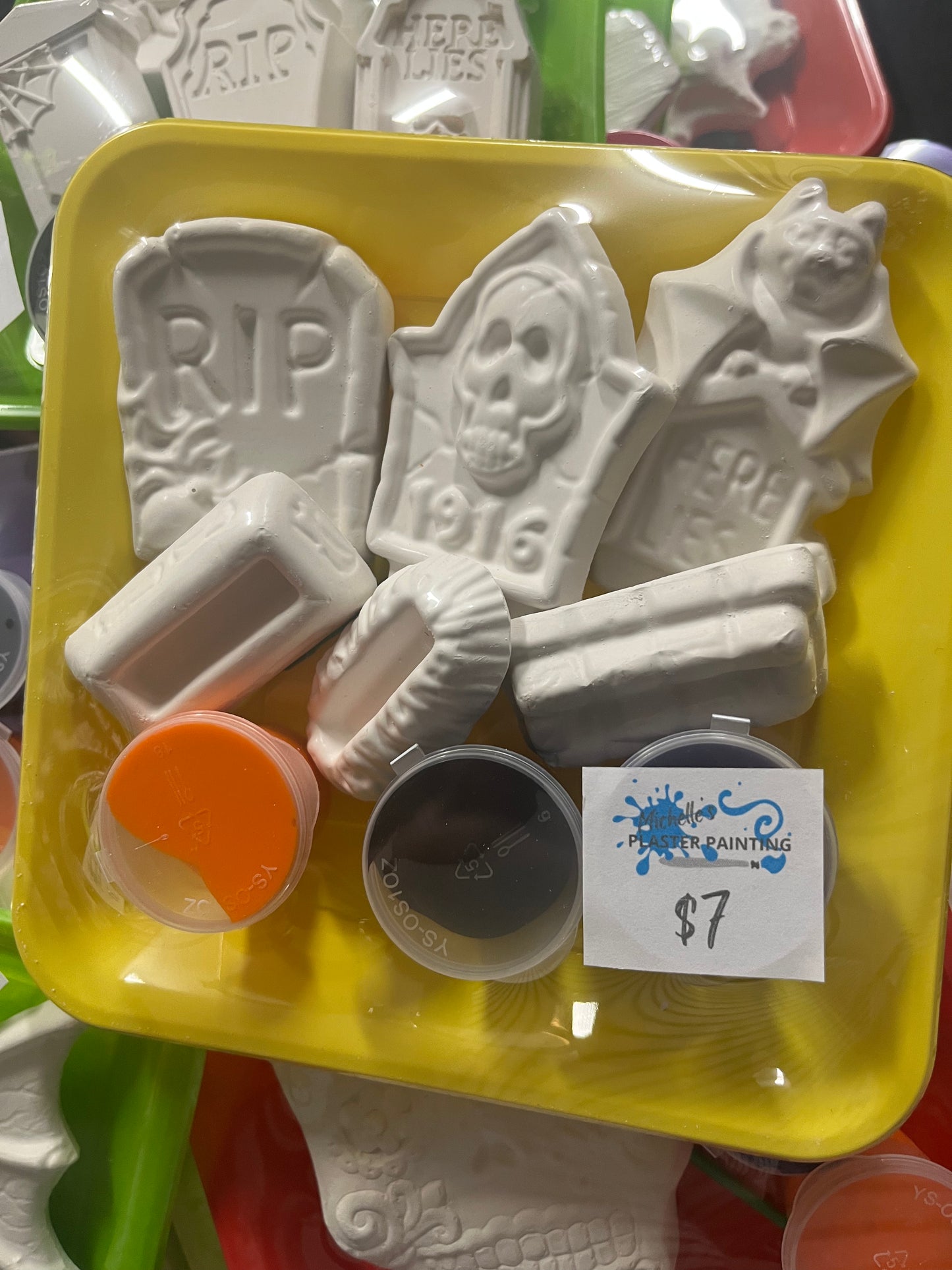 Set Standing Tombstones