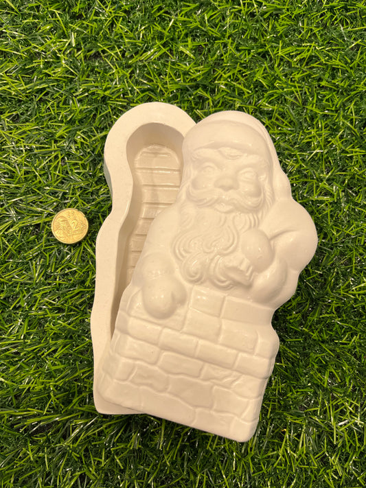 Santa Chimney Trinket Box