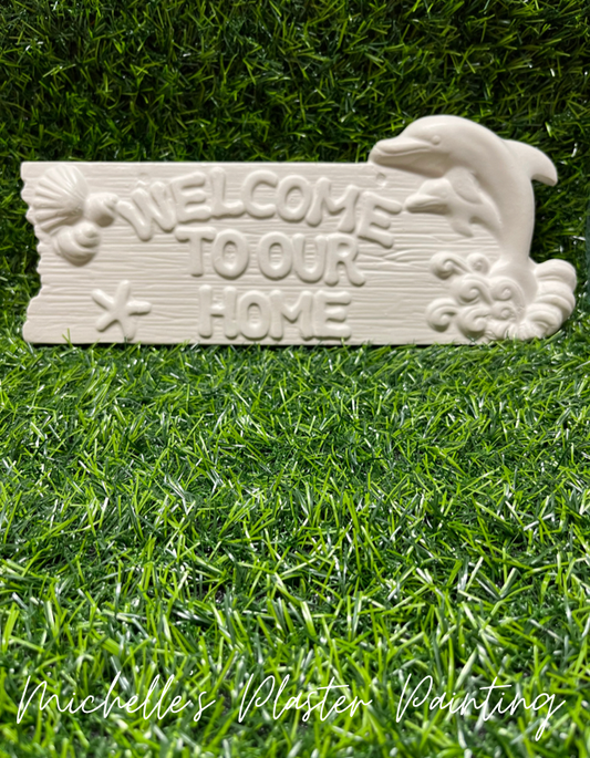Welcome to our Home Plaque