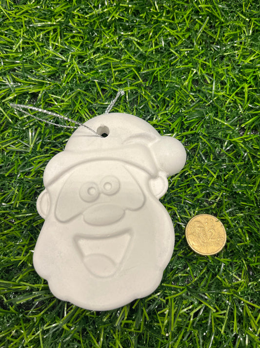 Santa Ornament