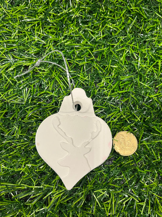 Reindeer Bauble Ornament