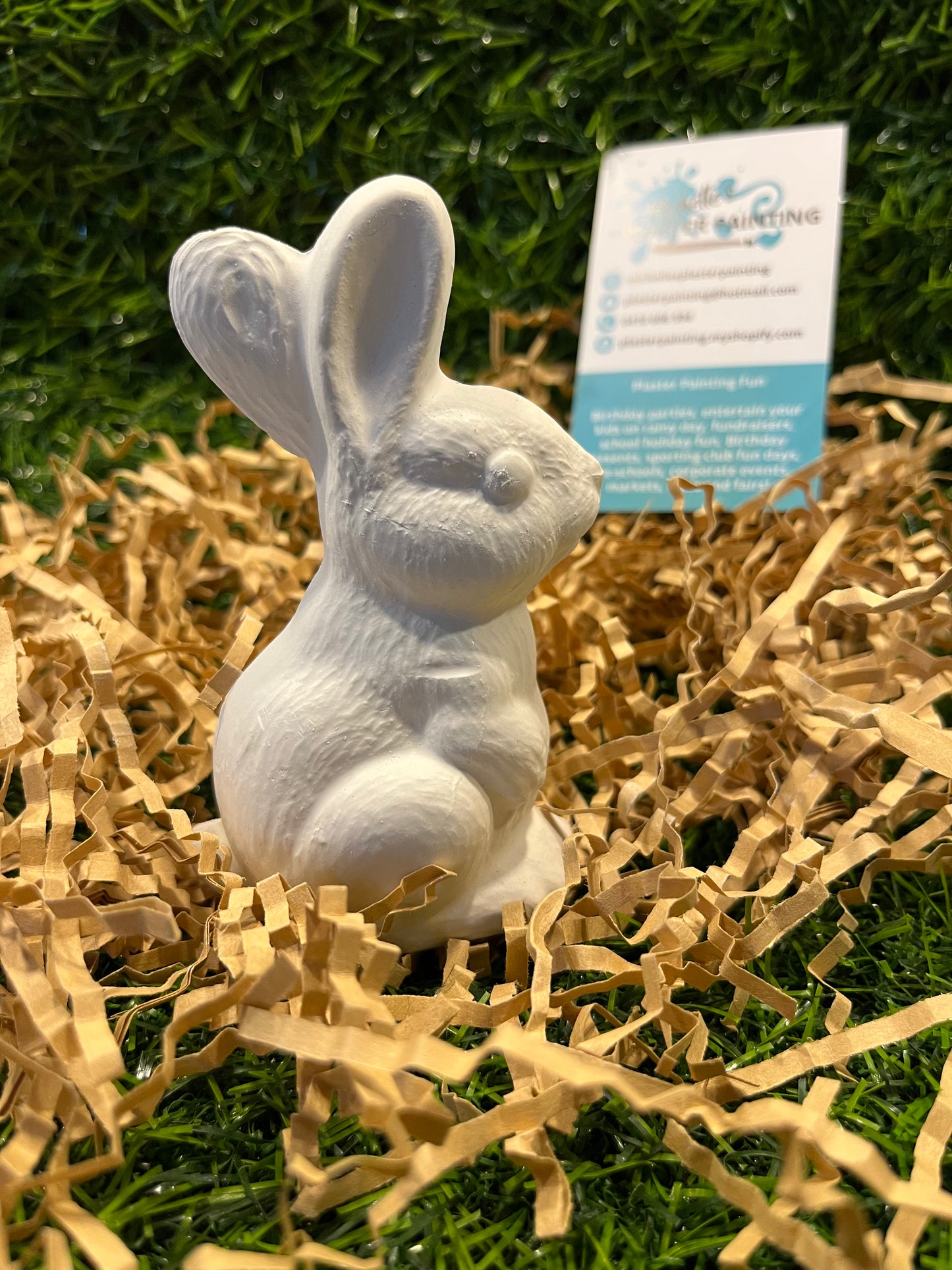 Easter Bunny holding Carrot