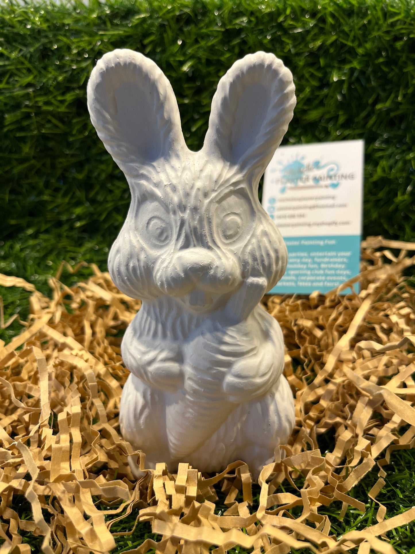 Easter Bunny holding Carrot